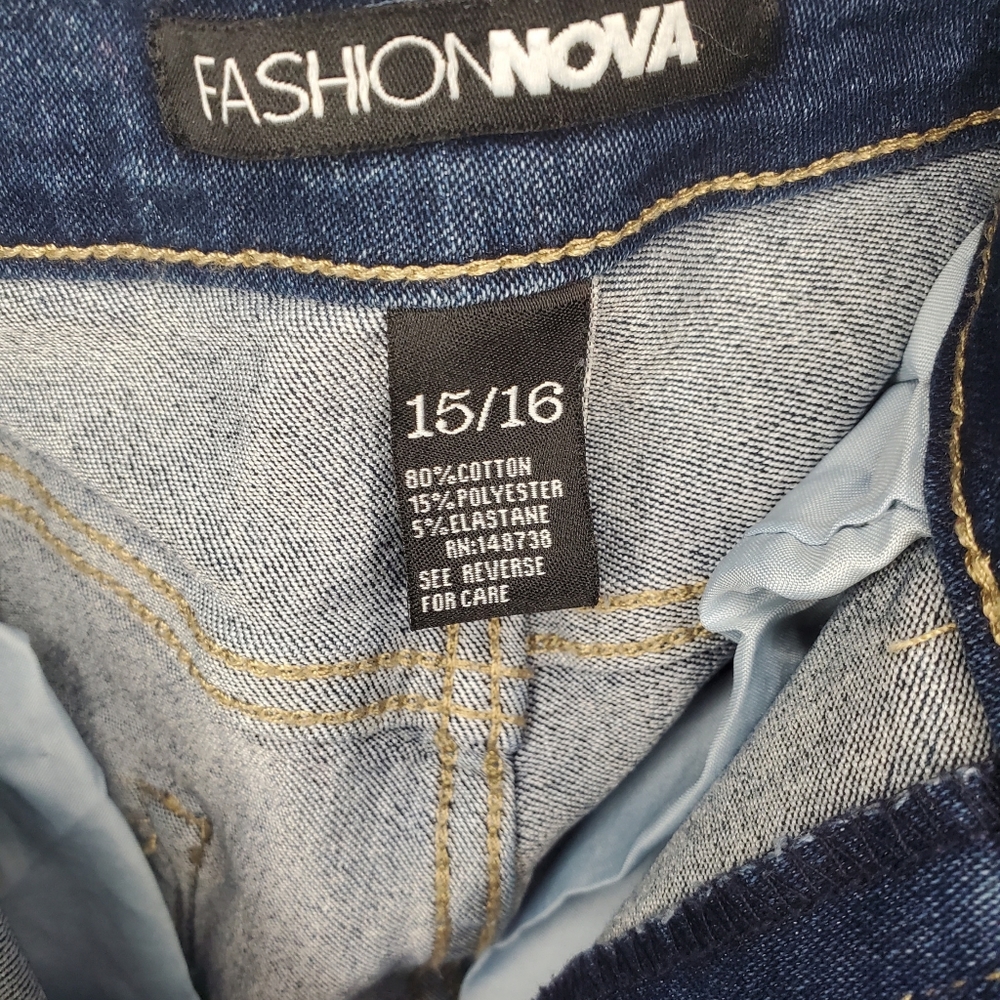Fashion Nova Needing Something Jeans size 15/16 - Picture 5 of 7
